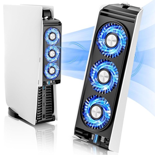 Led cooling fan for - for, ps5