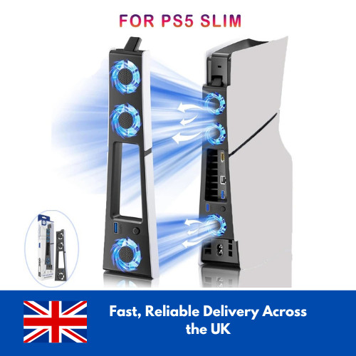 Turbo cooling fan for ps5 - for,