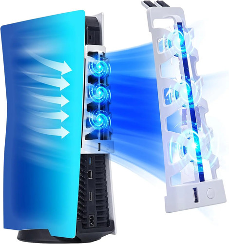 Rgb ps5 cooling fan 2025 - ps5,