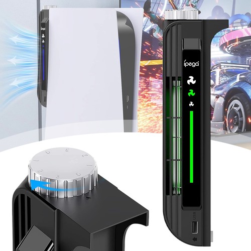 Game console external cooler - console,
