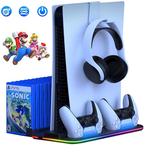 For ps5 slim vertical stand - for,