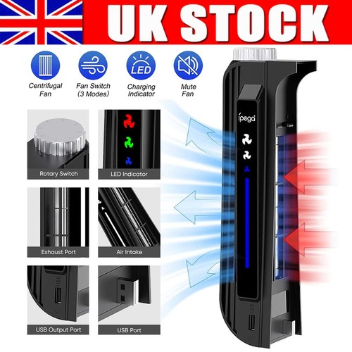 Led cooling fan for ps5 - led,